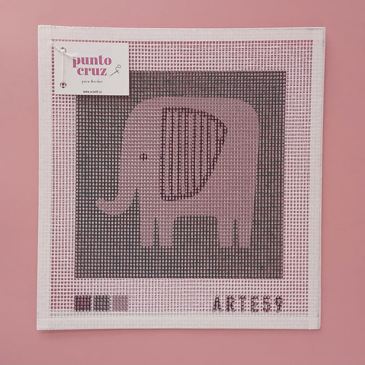 Arte59 Esterillas 20 x 20 cm Elefante gris 20x20 cm