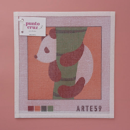Arte59 Esterillas 20 x 20 cm Panda café 20x20 cm