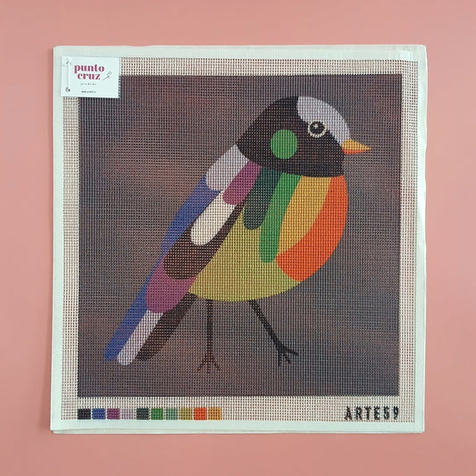 Arte59 Esterillas 40 x 40 cm Pájaro verde 40x40 cm