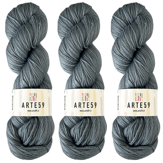 Arte59 Gris azuloso 127 merino light sport
