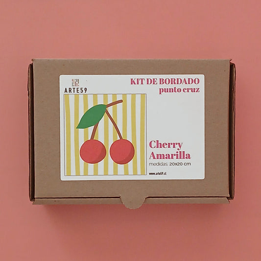 Arte59 Kit de 20x20 cm Kit cherry amarilla 20x20