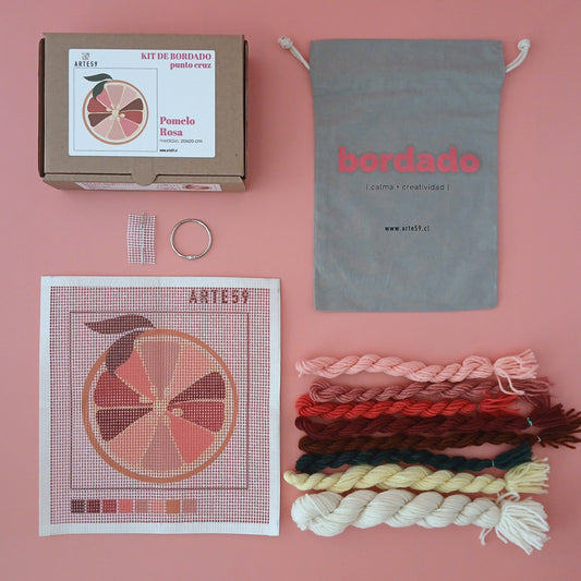 Arte59 Kit de 20x20 cm Kit pomelo rosa 20x20 cm