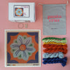 Arte59 Kit de 40x40 cm Kit flor azul 40x40 cm