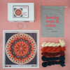Arte59 Kit de 40x40 cm Kit mandala gotas naranjo 40x40 cm