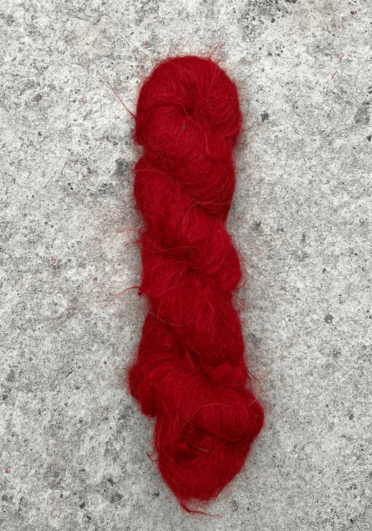 El Madejero Alpaca Suri Suri Rojo 448