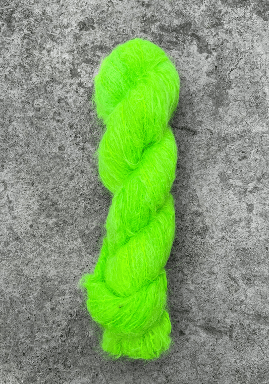 El Madejero Alpaca Suri Suri Verde Flúor 572