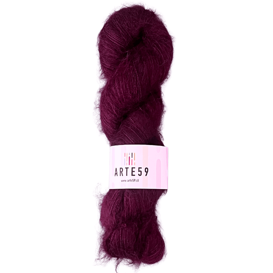 El Madejero Kid Mohair con seda Kid mohair burdeo 779