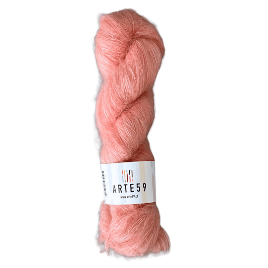El Madejero Kid Mohair con seda Kid mohair coral cálido 5770