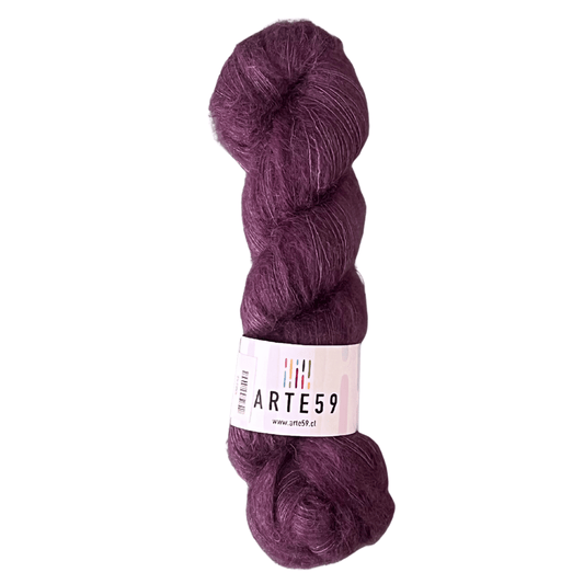 El Madejero Kid Mohair con seda Kid mohair uva claro 242