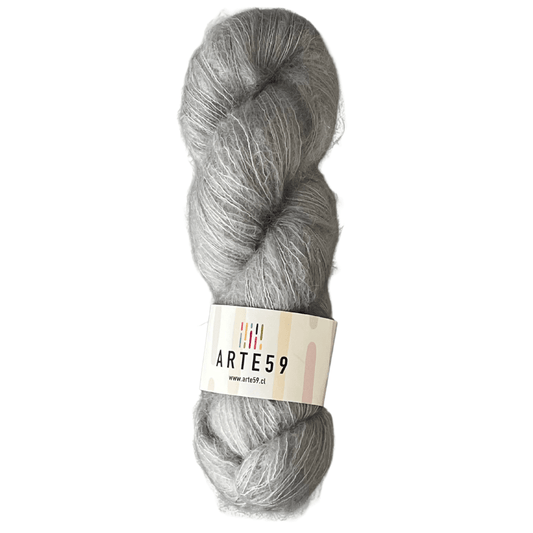 El Madejero Kid Mohair Kid mohair Gris Perla 136