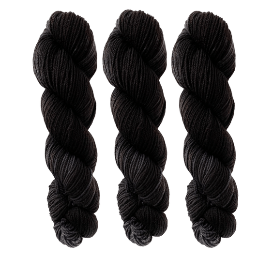 El Madejero Merino Fingering 19.5 Negro intenso 135 (merino fingering)