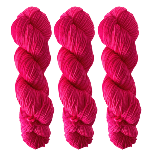 El Madejero Merino Fingering 19.5 Pink neon 551 (merino fingering)