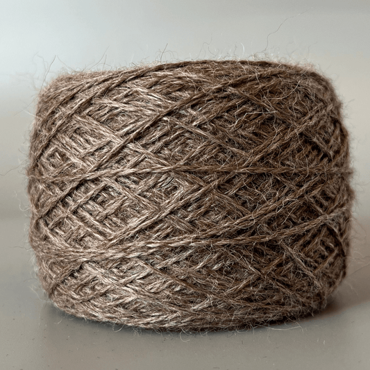 Incatops Baby alpaca fingering Baby alpaca café oscuro melange BADSFN63