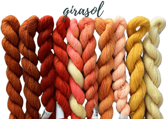 lanabel Crewel Pack 10 lanas Crewel Girasol