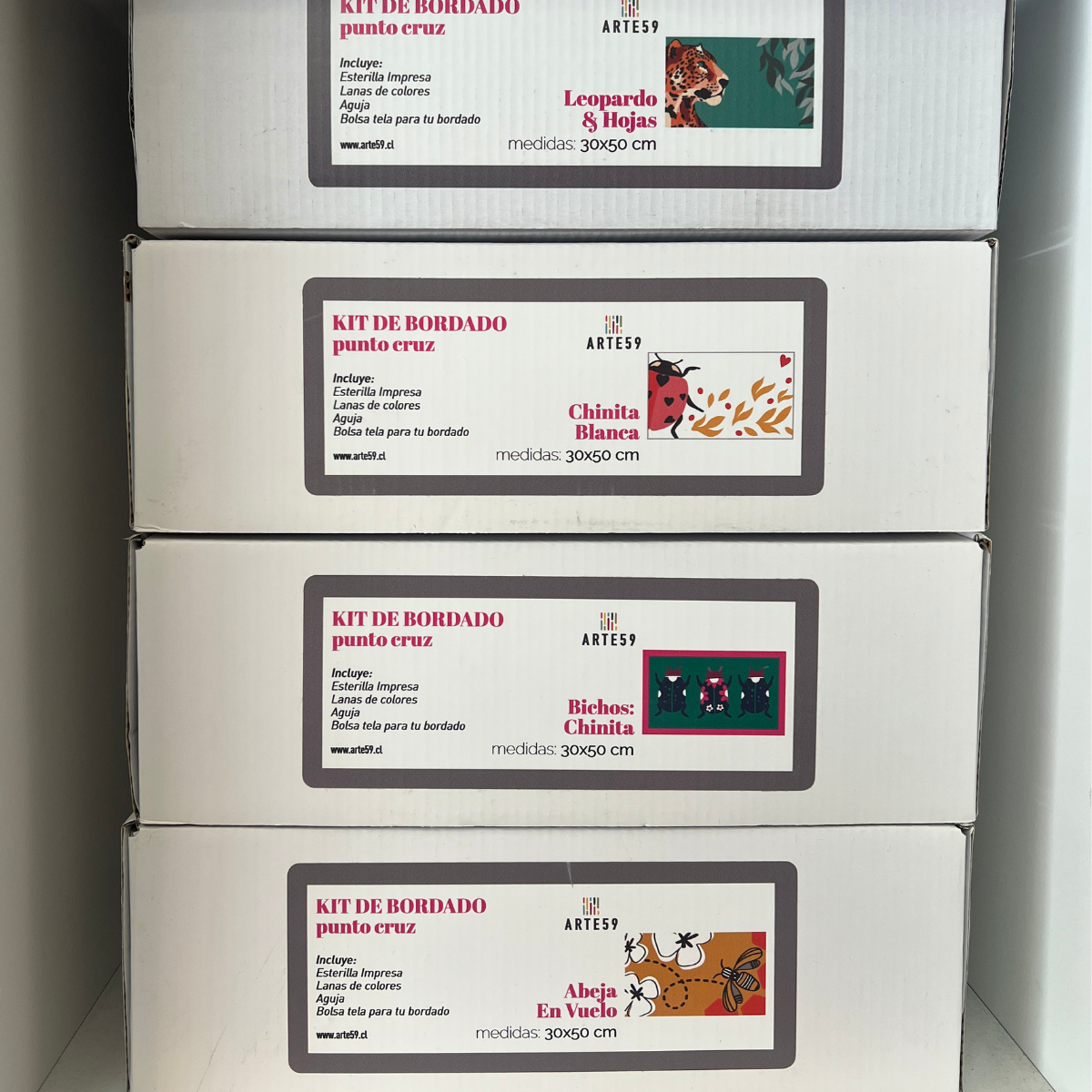 Kits de bordado punto cruz