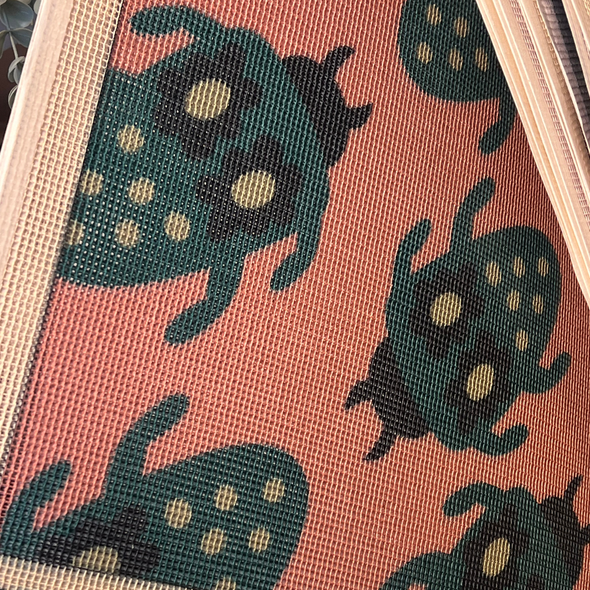 Esterillas punto cruz