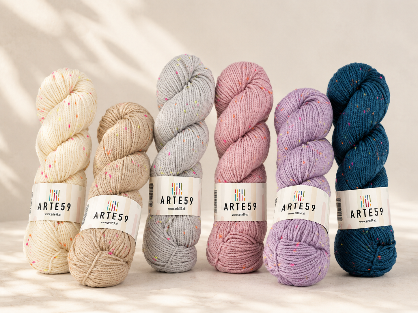 Merino DK Flúor Tweed
