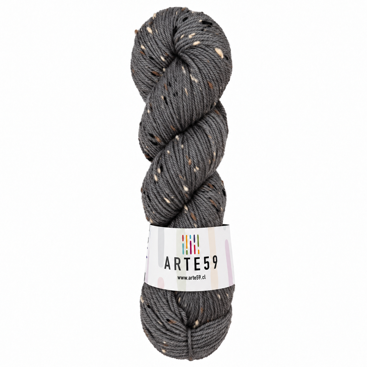 Merino baby alpaca tweed gris acero 138 ED