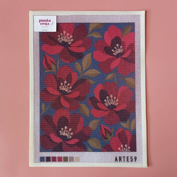 Esterilla 30x40 cm Flores clásicas