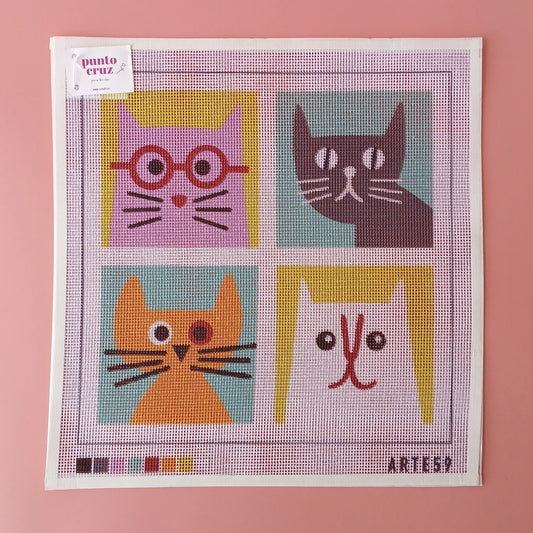 Esterilla 40x40 cm Colonia felina