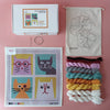 Kit 40x40 cm colonia felina
