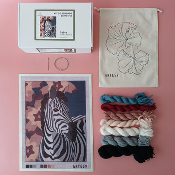 Kit 30x40 cm cebras