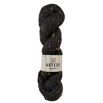 Merino DK tweed flúor Azul Humo 952