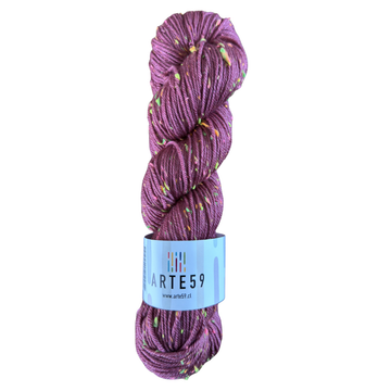 Merino DK tweed flúor rosa viejo 6174