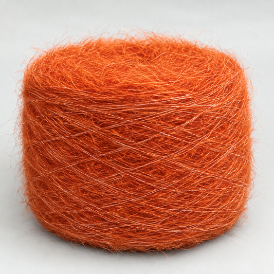 Baby alpaca brushed naranjo ZV28
