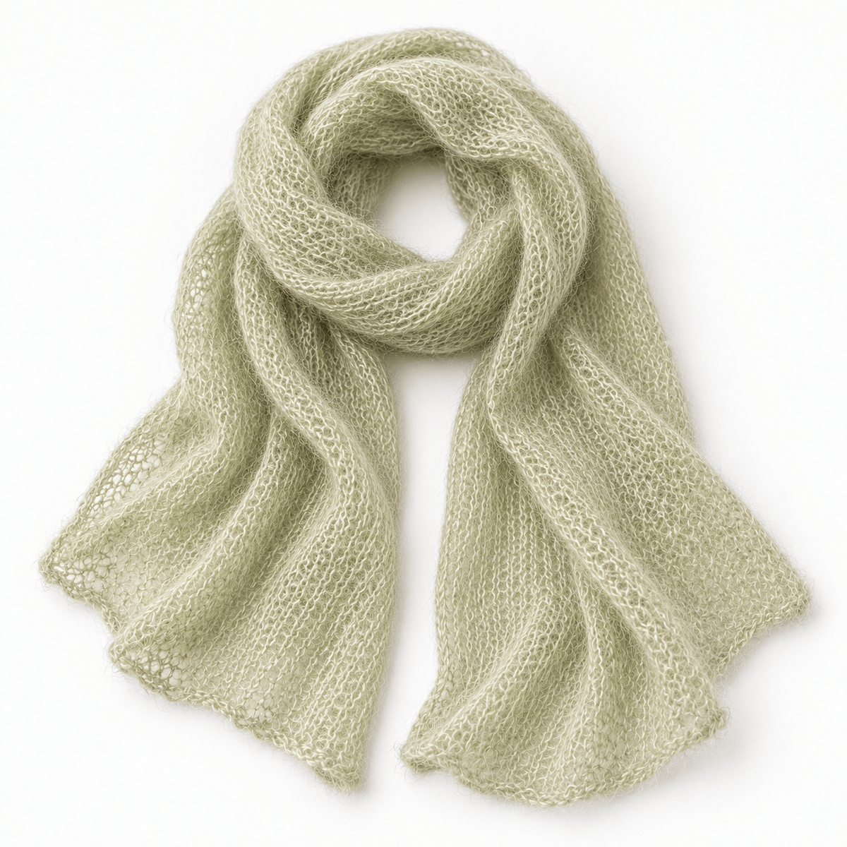 El Madejero Kid Mohair con seda Kid mohair salvia claro 953-1