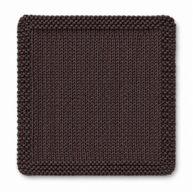 Arte59 Café 113 (merino fingering) - muestra tejida