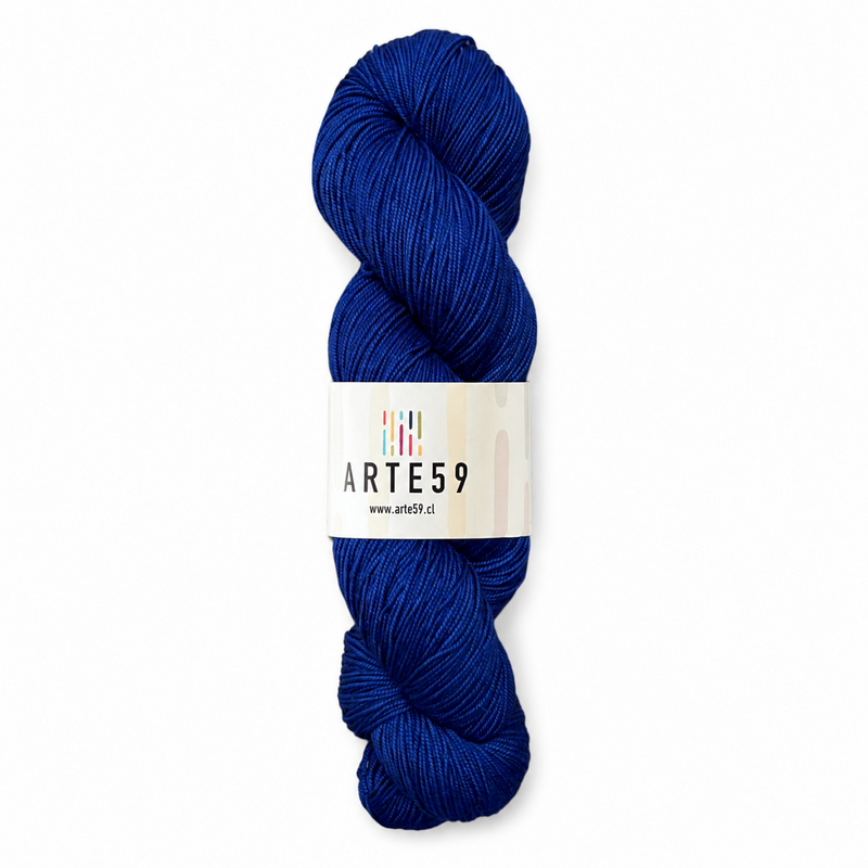 Arte59 Azul rey 69 (merino fingering) - madeja