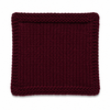Morado berenjena oscuro 779-1 (merino fingering) — muestra tejida