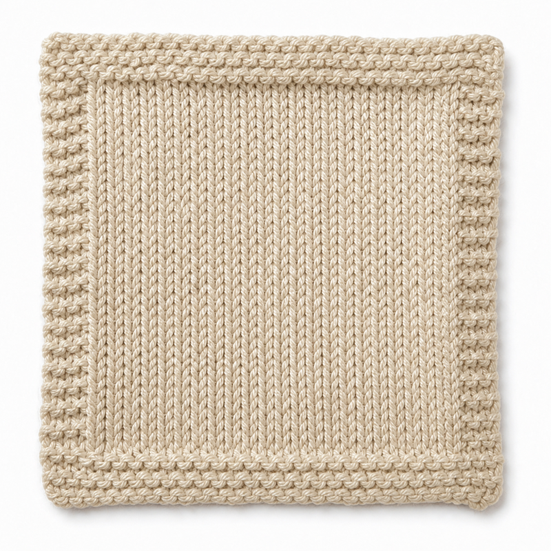 Muestra tejida Arena tostada clara 111 merino light sport