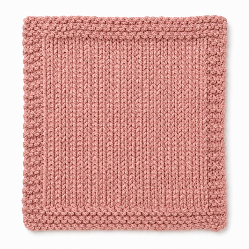 Muestra tejida Rosado claro 2412 merino light sport