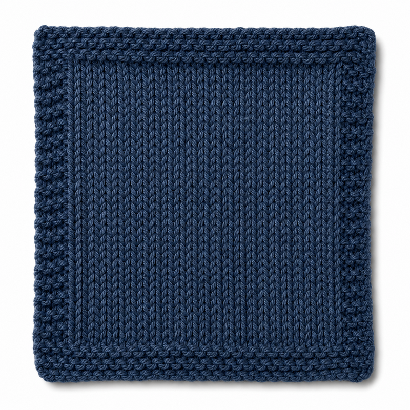 Muestra tejida Azul jeans 3334  merino light sport