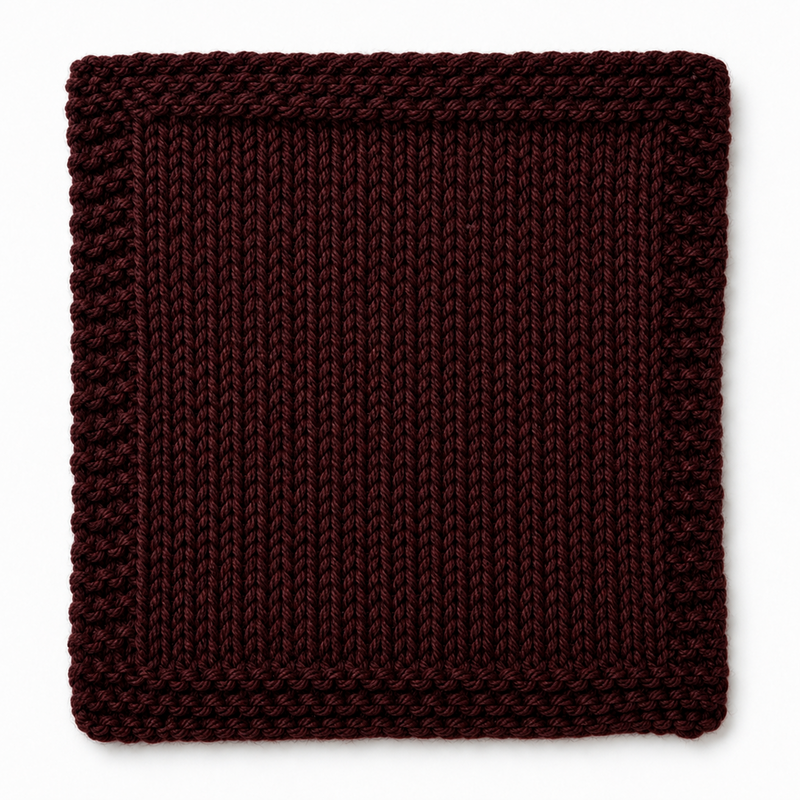 Muestra tejida Café habana intenso 369 merino light sport
