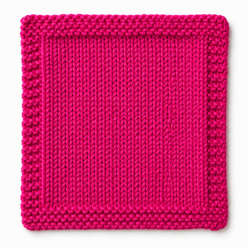 Muestra tejida Fucsia 5279 merino light sport