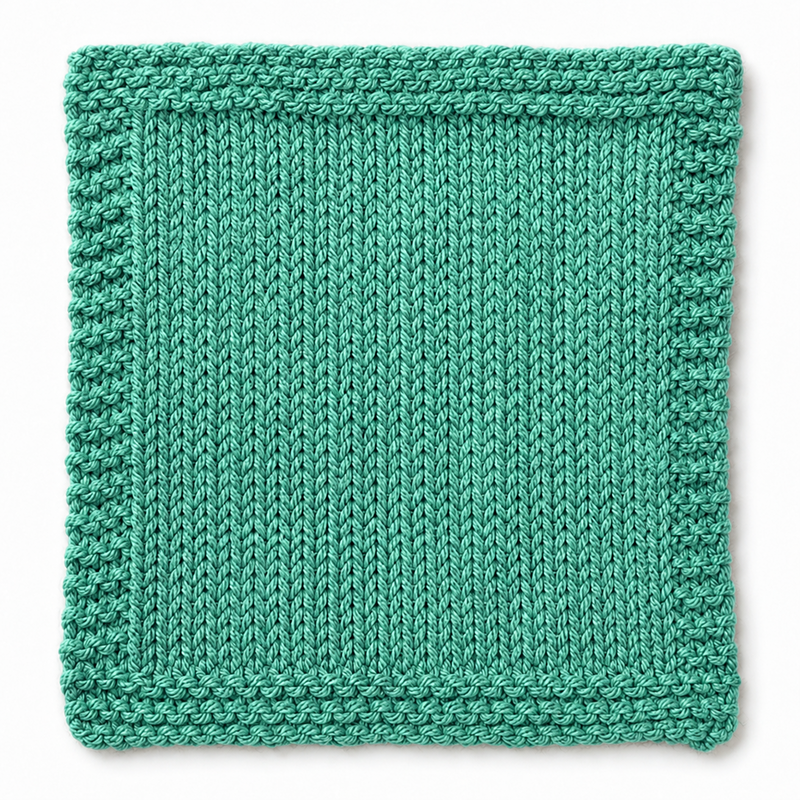 Muestra tejida Verde nilo 783 merino light sport