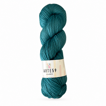 Arte59 Verde turquesa claro 818 merino light sport — una madeja