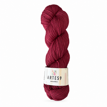Arte59 Rosa viejo oscuro 824 merino light sport — una madeja