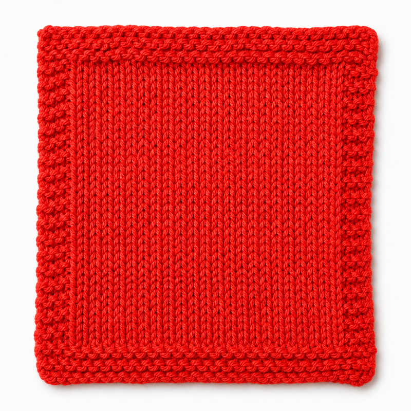 Muestra tejida Naranjo petit knit 831 merino light sport