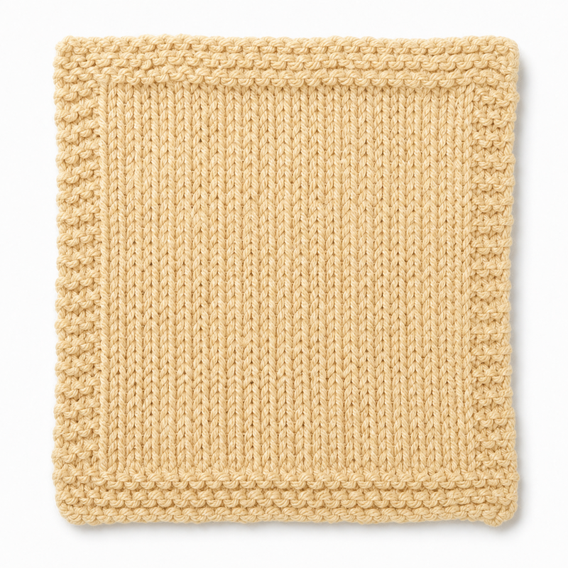 Muestra tejida Butter cream 916 merino light sport