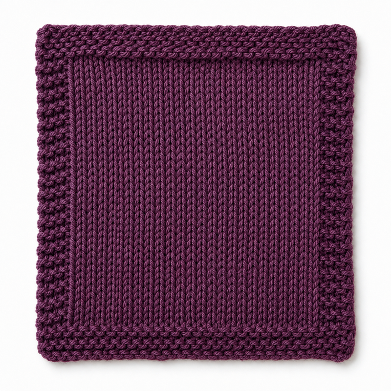 Muestra tejida Dark cherry 919 merino light sport