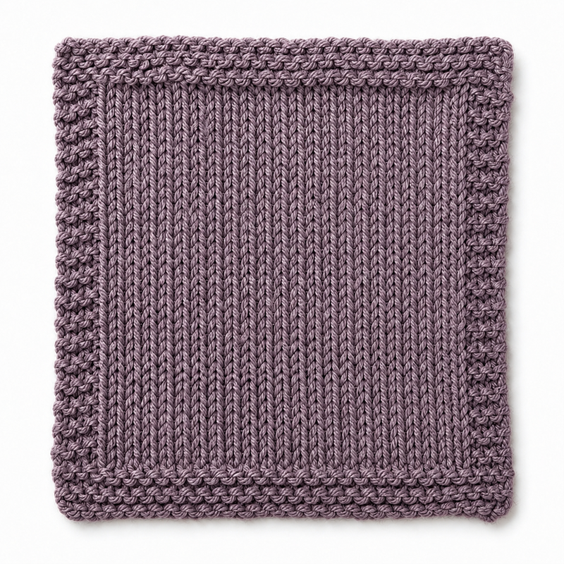 Muestra tejida Malva azuloso 922 merino light sport