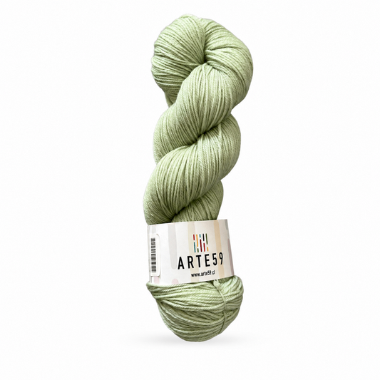 Arte59 Salvia niebla 924 merino light sport — una madeja