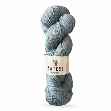 Arte59 Gris niebla azul 927 merino light sport — una madeja