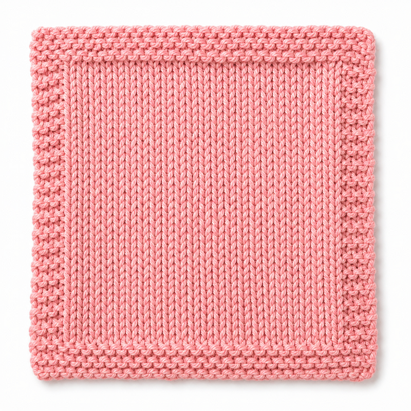 Muestra tejida Rosado chicle muy claro 931 Merino light sport