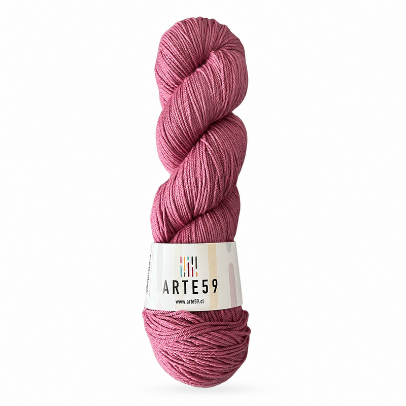 Arte59 Frambuesa humo 933 merino light sport — una madeja
