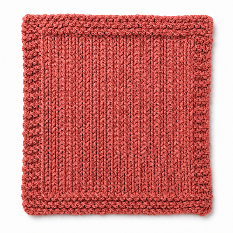 Muestra tejida Naranjo terroso 944 merino light sport